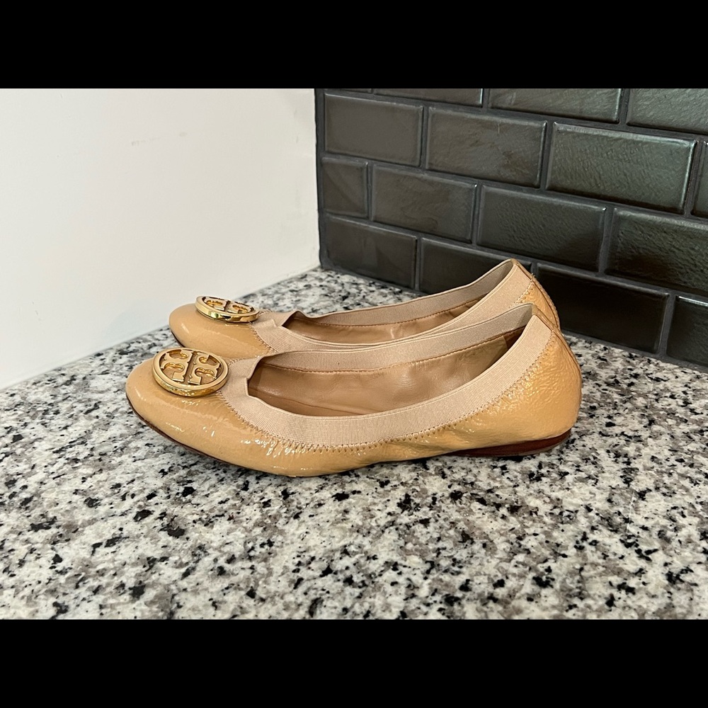 Tory Burch Caroline ballet flats, size 7.5